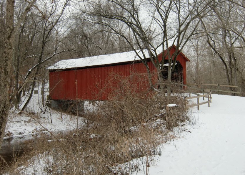 Sandy Creek Covered Bridge State Historic Site, Missouri, USA